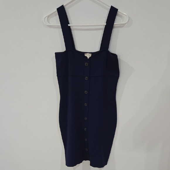 Hem & Thread Dresses & Skirts - Hem & Thread Sz Medium Womens Navy Midi Dress